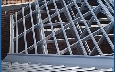 Çelik Konstrüksiyon Bina Çatısı
